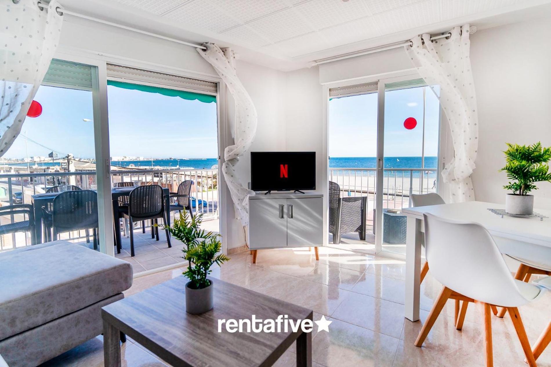 Rentafive Primera Linea Terraza Reformado Santa Pola Dış mekan fotoğraf