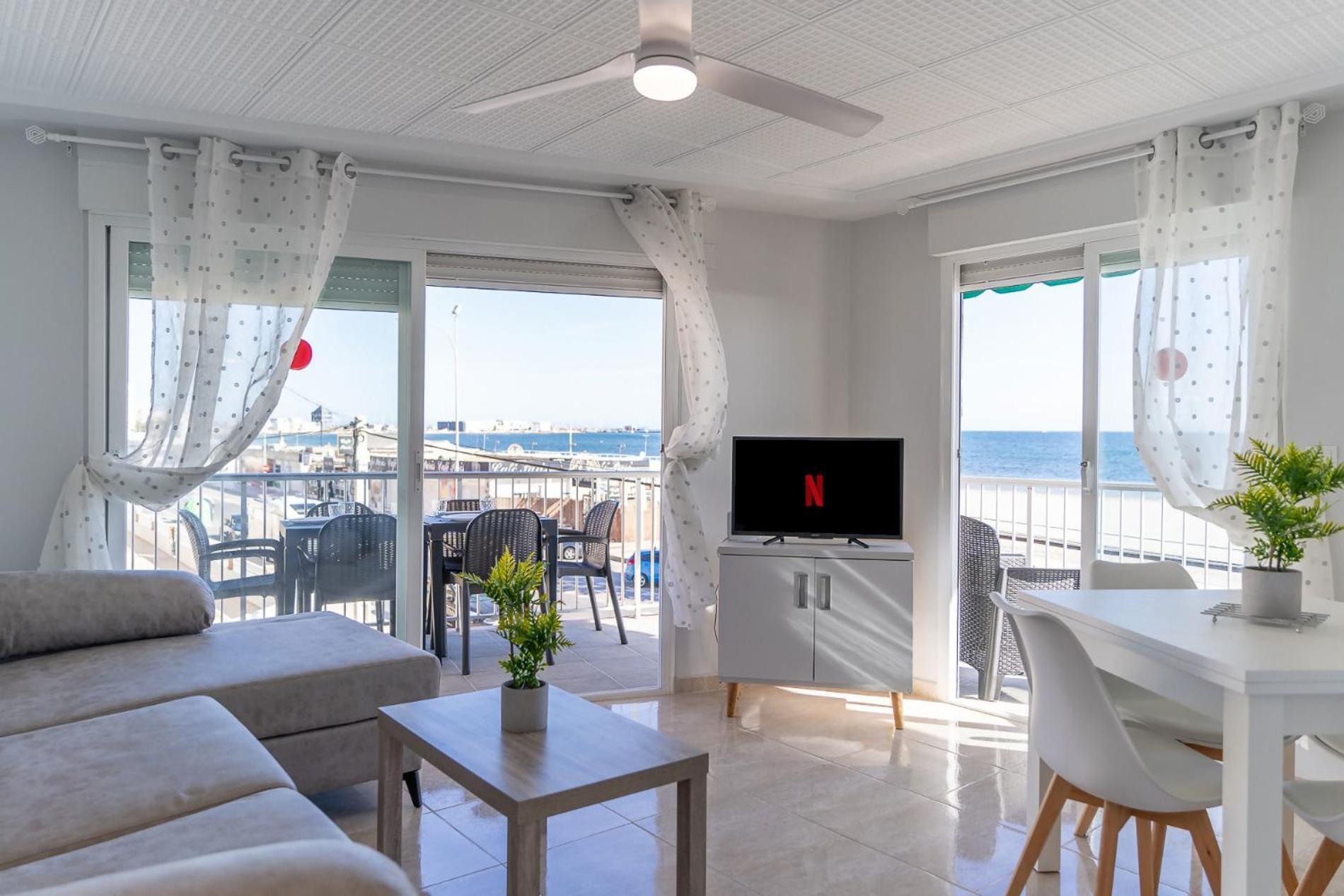 Rentafive Primera Linea Terraza Reformado Santa Pola Dış mekan fotoğraf